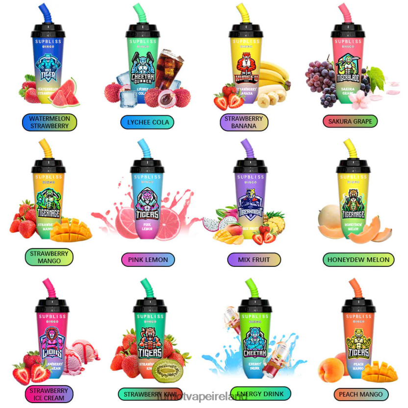 Fumot Supbliss Bingo 8000 Disposable Vape Pod Device - 16ML (1 Piece) T6F626397 | Fumot Discount Code Energy Drink